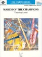 March of the Champions Concert Band sheet music cover